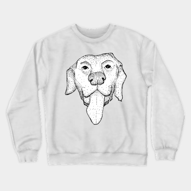 Dog Crewneck Sweatshirt by JudePeters